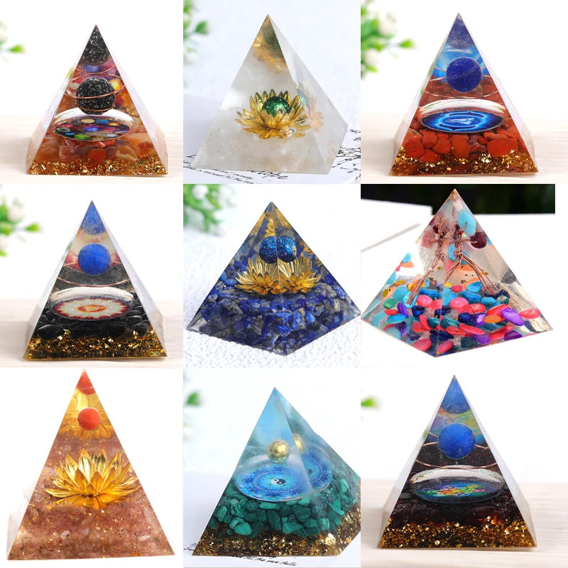 Pirâmides Energéticas de Orgonite